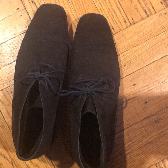 Men’s brown suede Calvin Klein Shoe Boots. - Picture 2 of 5